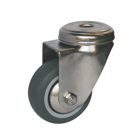 Bolt Hole Fitting Castor SS - 60mm - Accessories - OnEquip